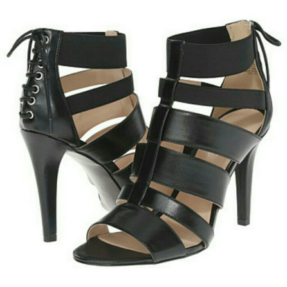 Nine West Black Dream Team Sandals